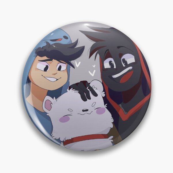 Skeppy and badboyhalo Pin
