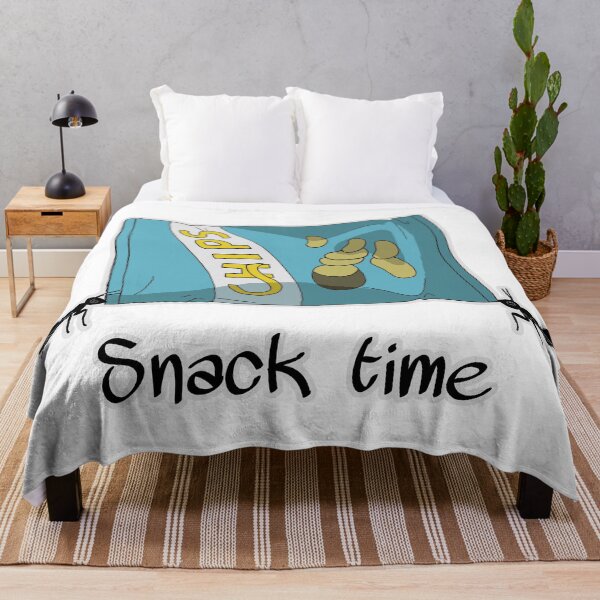 Item preview, Snack time! (horizontal bag of chips) designed and sold by Djoui.