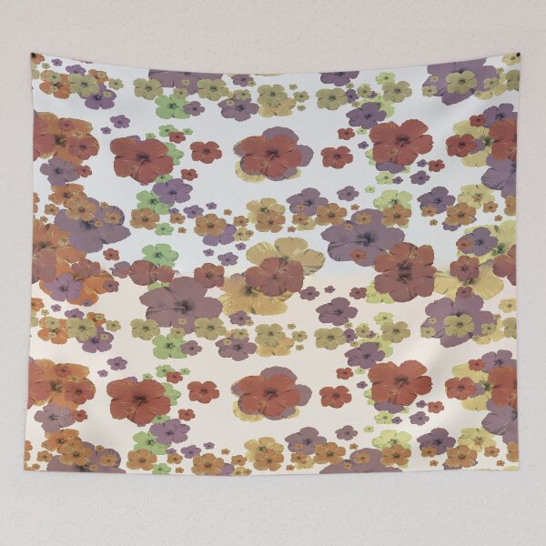 Item preview, Multicolored Floral Collage Print designed and sold by DFLC Prints.