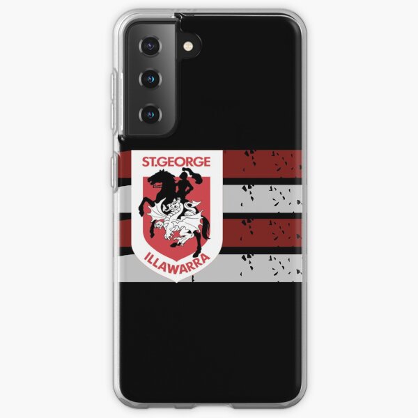 St. George Illawarra Dragons face mask Samsung Galaxy Soft Case