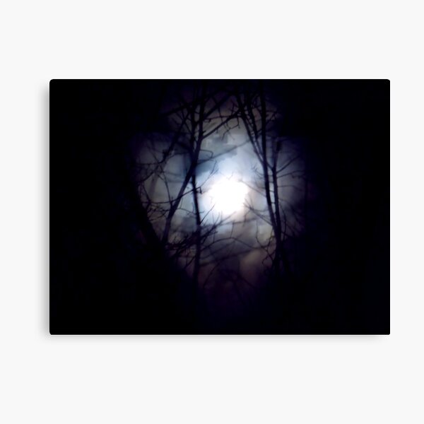 Witch's Moon Canvas Print
