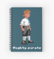 Mighty Pirate V2 Spiral Notebook