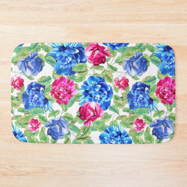 Item preview, Huge Pink And Blue Peonies designed and sold by LADYGOODMOOD.