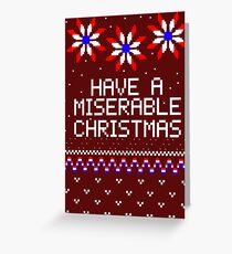 Tarjeta de felicitación Te deseamos un feliz Mizmas