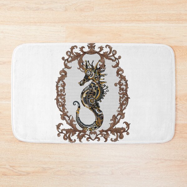 Item preview, Ornate steampunk seahorse designed and sold by paviash.