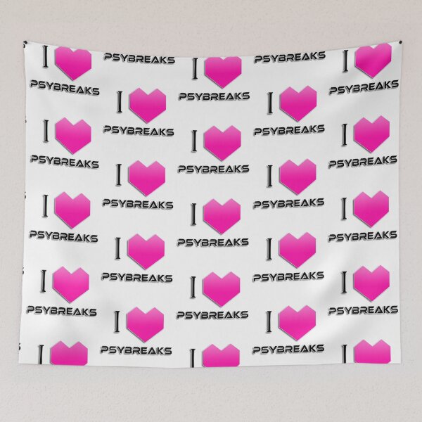 Item preview, I Love Psybreaks - Pink designed and sold by NoMatterLab.