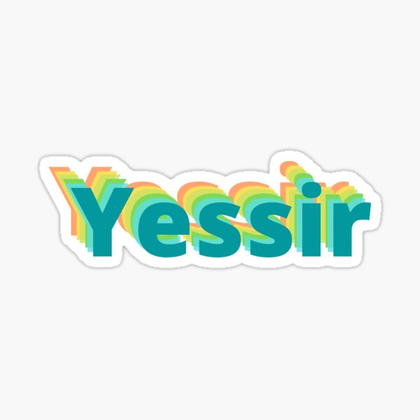 Yessir Sticker by Regensburg Guide for iOS & Android