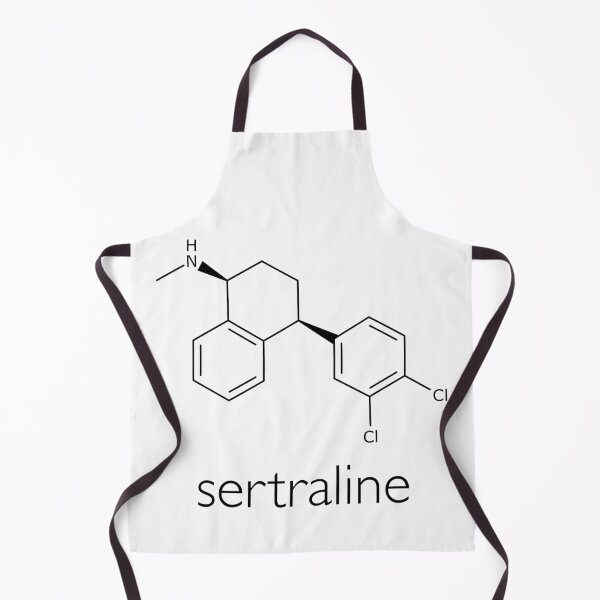 Item preview, Sertraline Chemical Structure designed and sold by GeorgeLemon.
