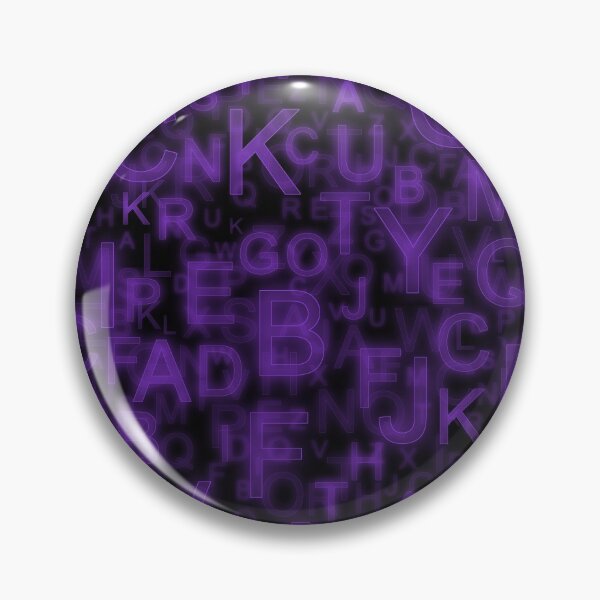 Item preview, Alphabet Purple designed and sold by Colin Bentham.