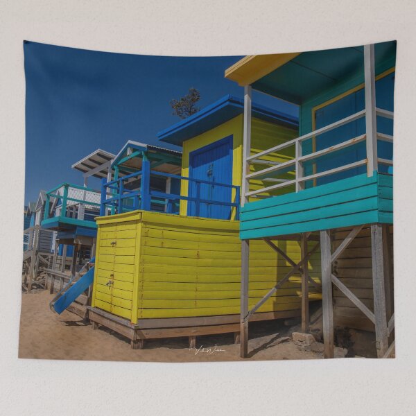 Item preview, Boat sheds at Mt Martha North, Mornington Peninsula, Victoria, Australia. designed and sold by Vicki Walsh.
