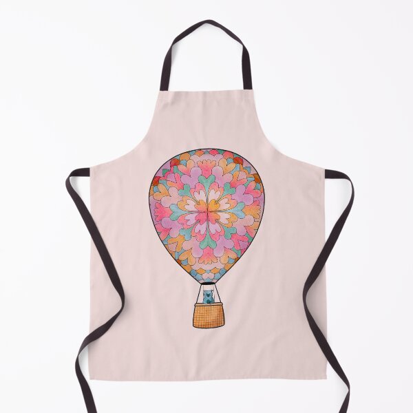 Item preview, Cat in a Hot Air Balloon designed and sold by TeeCupCompany.