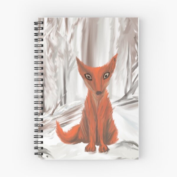 Artikelvorschau, Fuchs im Schnee entworfen und verkauft von CreativeLore.