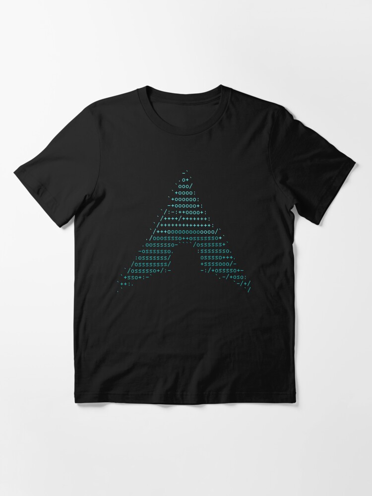 Thumbnail 3 of 7, Essential T-Shirt, Arch Linux logo designed and sold by the-nic-001.
