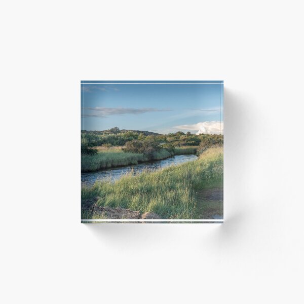 Artikelvorschau, Landschaft mit einem Bach am Sommerabend entworfen und verkauft von EngineerGoC.