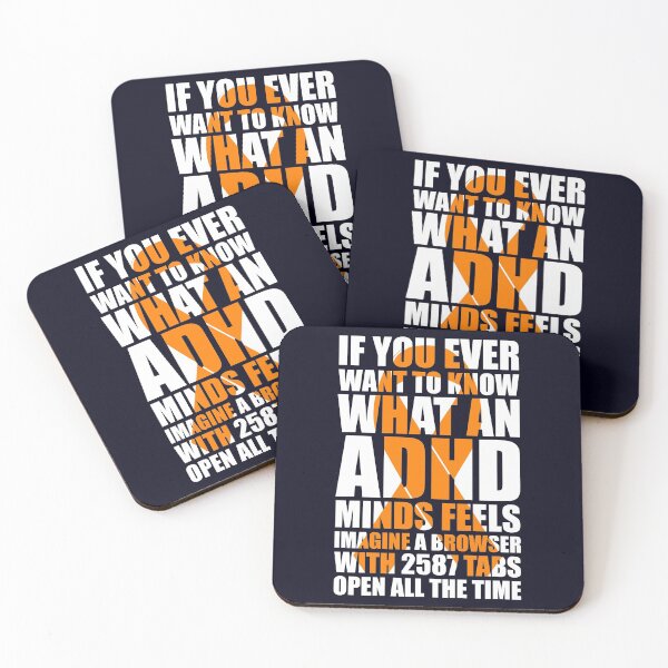 Item preview, Want to know what an ADHD Orange Ribbon designed and sold by mmos.