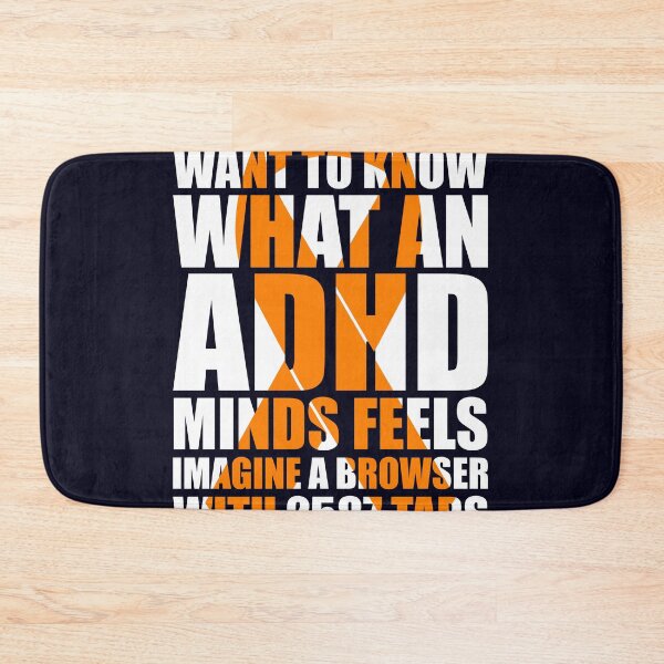 Item preview, Want to know what an ADHD Orange Ribbon designed and sold by mmos.