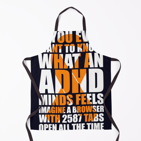 Item preview, Want to know what an ADHD Orange Ribbon designed and sold by mmos.