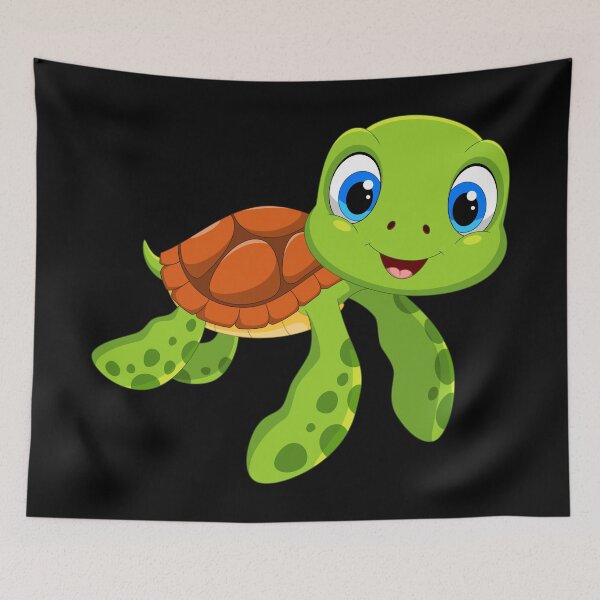 Item preview, Cute Sea Turtle designed and sold by WildHoneyDesign.