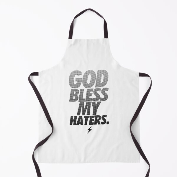 Item preview, STATEMENT, GOD BLESS MY HATERS HALFTONE LETTERING, BY SUBGIRL designed and sold by SUBGIRL.