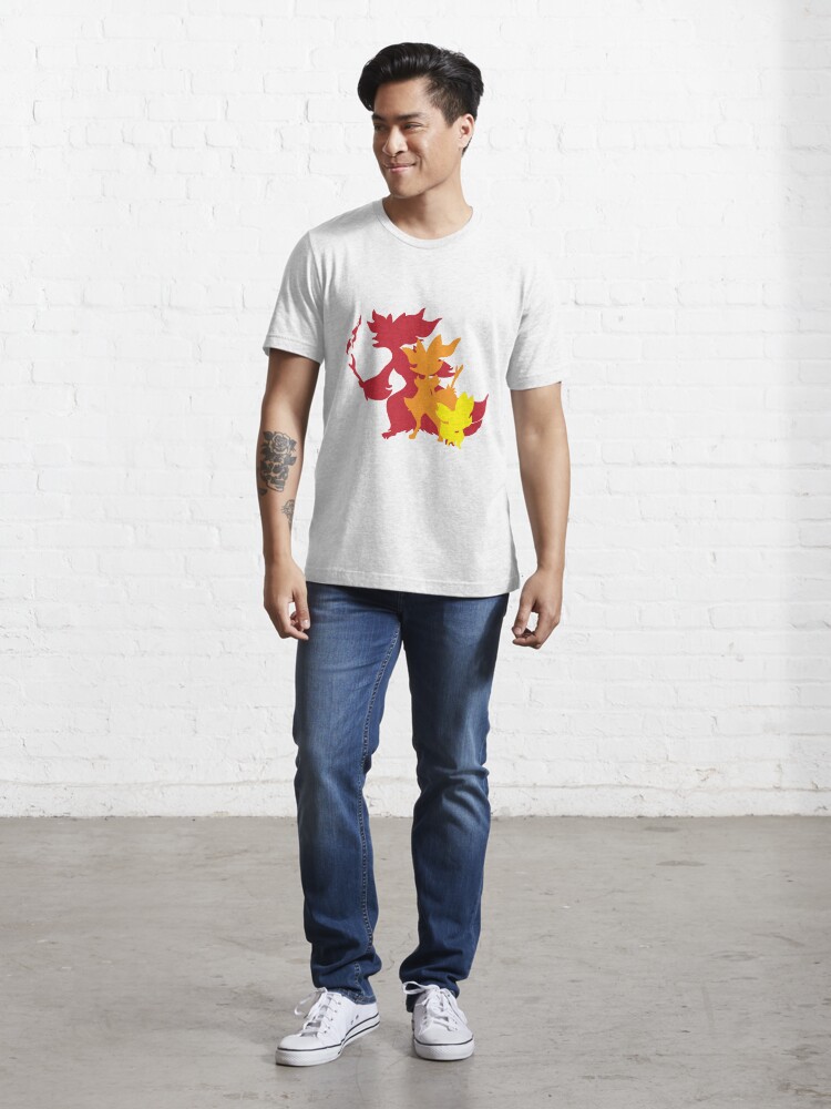 Alternate view of Fennekin Braxian Delphox Essential T-Shirt