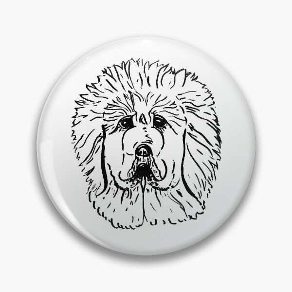 Aperçu de l'œuvre Mastiff tibétain créée et vendue par NinaBetterNot.