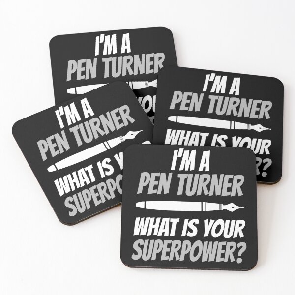 Item preview, I'm a pen turner, what's your superpower? designed and sold by FabzzFR.