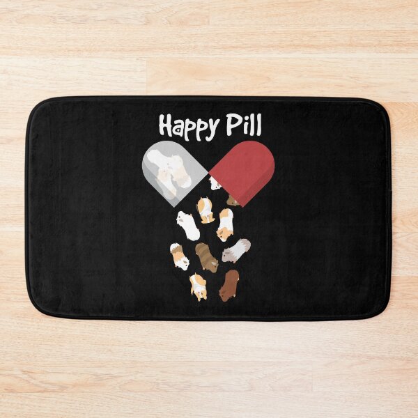 Item preview, Guinea Pigs Happy Pill Guinea Pig Mom Dad Pet Animal Lover designed and sold by EliseJenkins.
