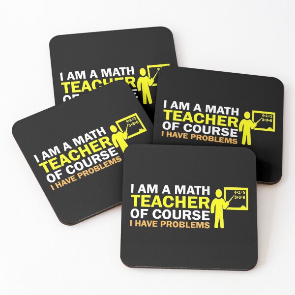 Item preview, Math teacher - with some problems designed and sold by TeeZoneZtore.