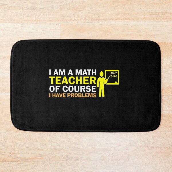 Item preview, Math teacher - with some problems designed and sold by TeeZoneZtore.