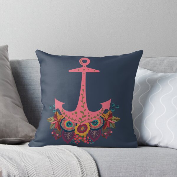 Item preview, Floral Anchor designed and sold by SharksOnShore.