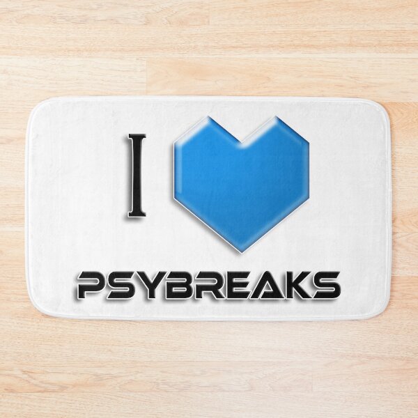 Item preview, I Love Psybreaks - Blue designed and sold by NoMatterLab.