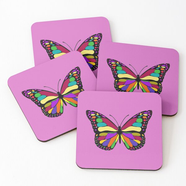 Item preview, Vintage Colorful Butterfly Birthday Gift designed and sold by GBDesigner.