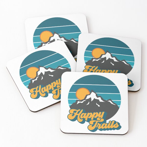 Item preview, Happy Trails - Outdoor Love designed and sold by vegansintexas.