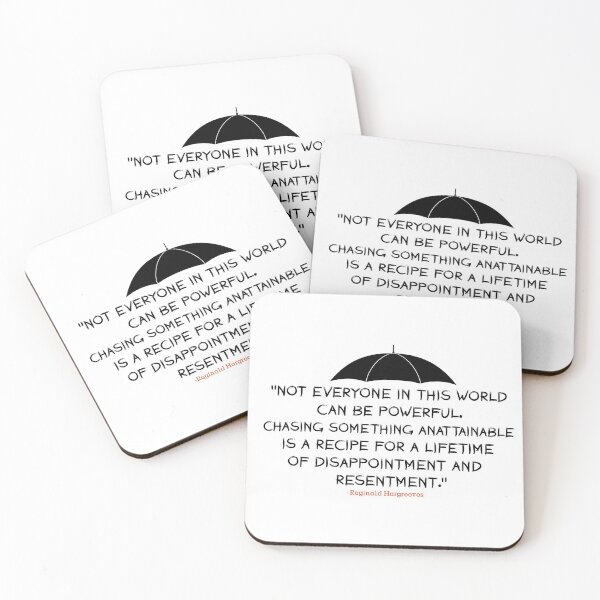 Item preview, The Umbrella Academy -Reginald Hargreeves quote designed and sold by SHAMTEES.