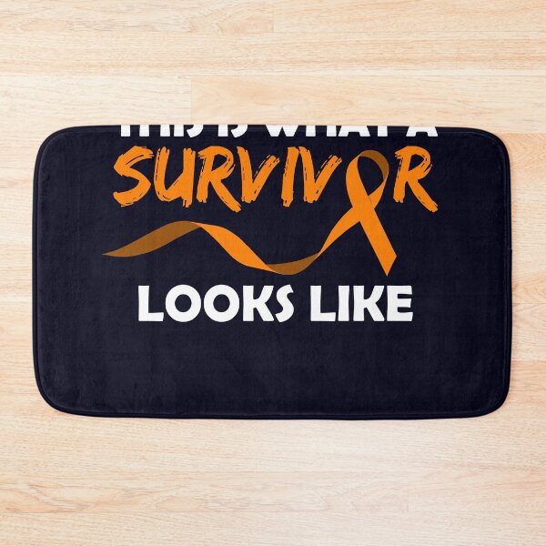 Item preview, This is what a Survivor look like Orange ribbon  designed and sold by mmos.