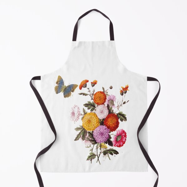 Item preview, Chrysanthemum and Butterfly in Watercolour designed and sold by Designs By Creation.