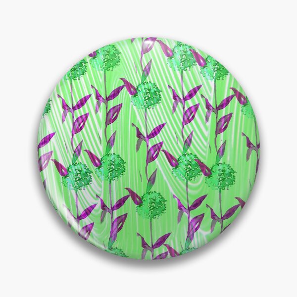 Item preview, Green Flower Patterns designed and sold by SILVERAPPLE.