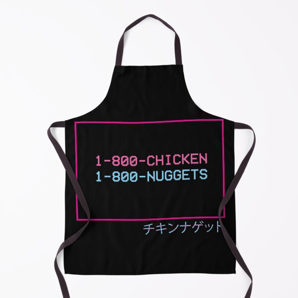 Item preview, 1-800 Chicken 1-800 Nuggets Vaporwave Aesthetic designed and sold by ghost888.