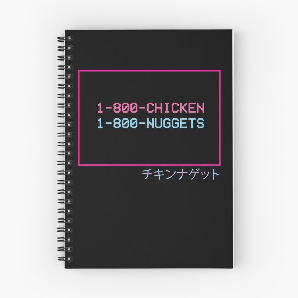 Item preview, 1-800 Chicken 1-800 Nuggets  Vaporwave Aesthetic  designed and sold by ghost888.