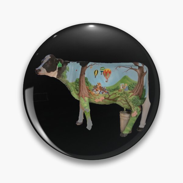 Item preview, Colourful Cow Capture of a Moo at Morpeth  designed and sold by KazM.