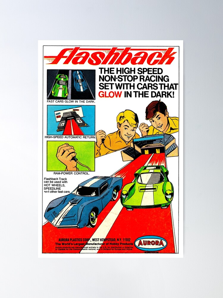 TOY CAR RACING SET ADVERT