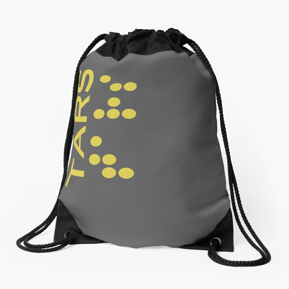 Interstellar - Tars design (correct font) Drawstring Bag