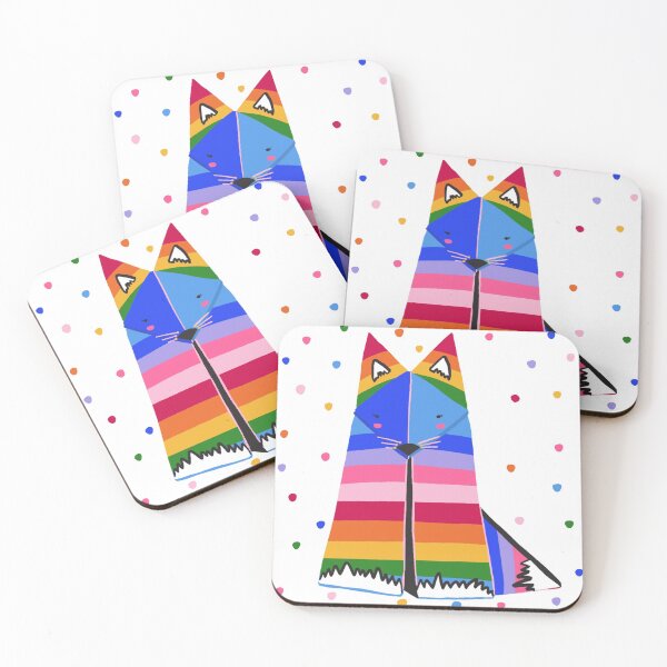 Item preview, Rainbow Origami Fox designed and sold by tashalouisemay.