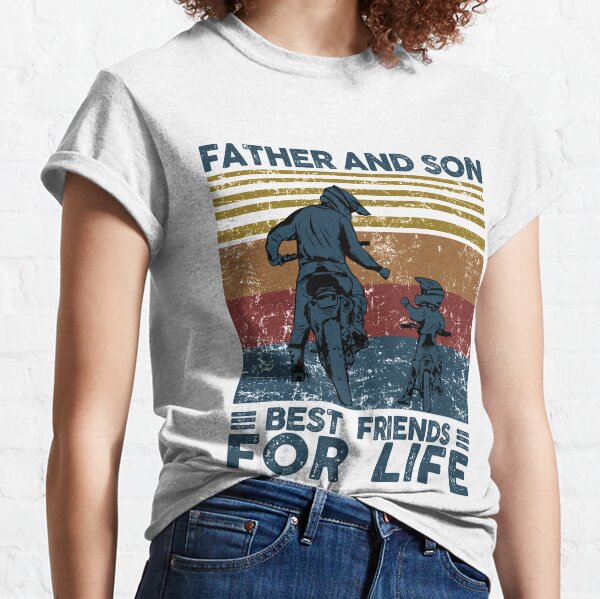 Father And Son Matching T-Shirts for Sale