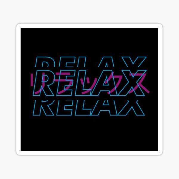 HD wallpaper: Relax text, typography, minimalism, shapes, blue background,  communication | Wallpaper Flare