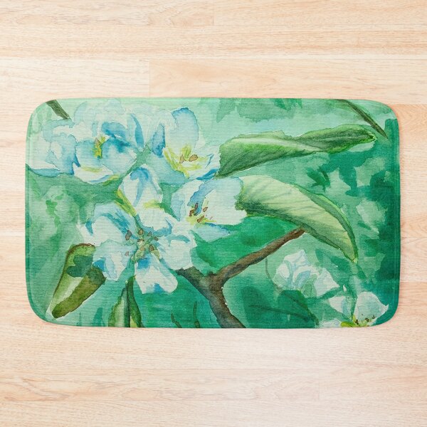 Item preview, Pear blossom watercolor illustration designed and sold by DaryaGeft.