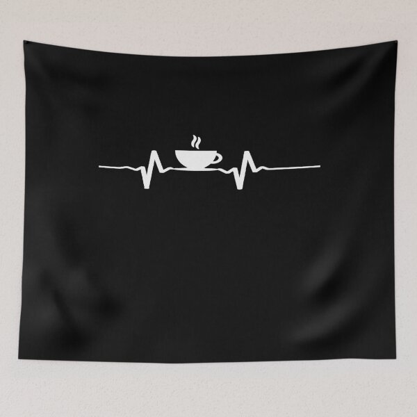 Item preview, Morning Coffee Heartbeat EKG  designed and sold by Snootstore.