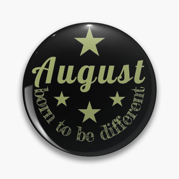 Item preview, Birthday - August born to be different designed and sold by PlusAdore.