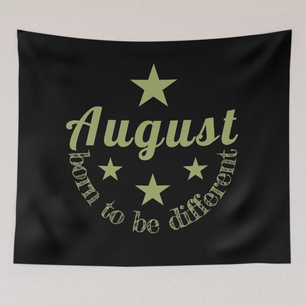 Item preview, Birthday - August born to be different designed and sold by PlusAdore.