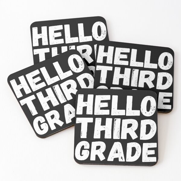 Item preview, Hello Third Grade - Hello 3rd Grade - Back To School Gift  designed and sold by meedTee.
